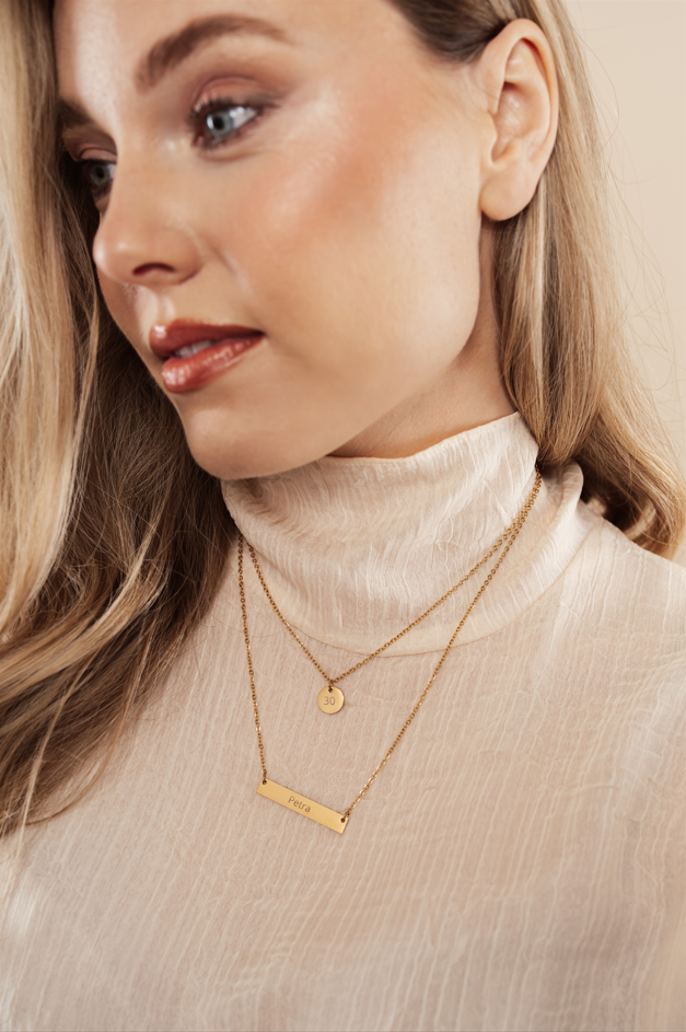 'Origin Duo' Name Necklace