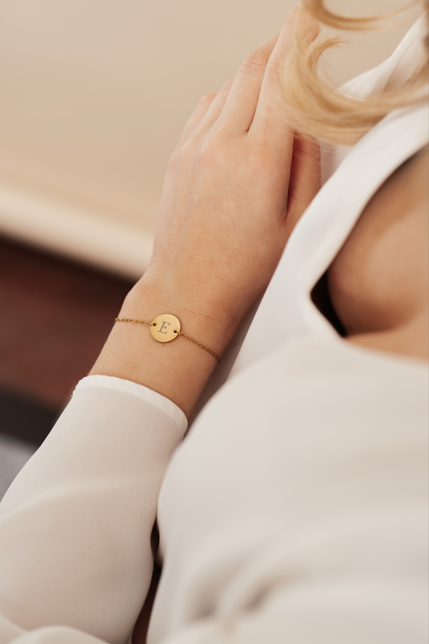 'Zodiac' Round Disk Bracelet