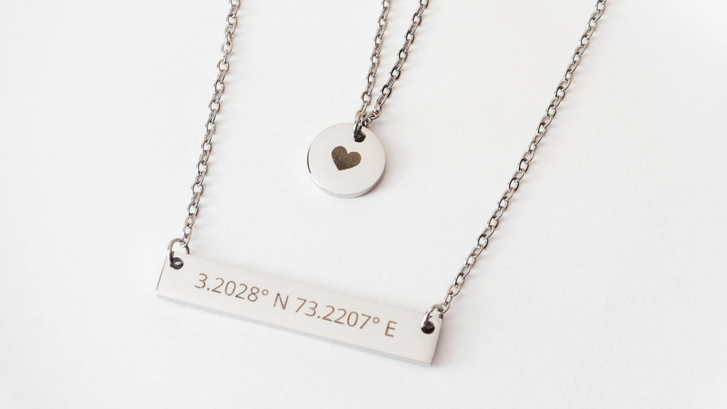 'Origin Duo' Name Necklace