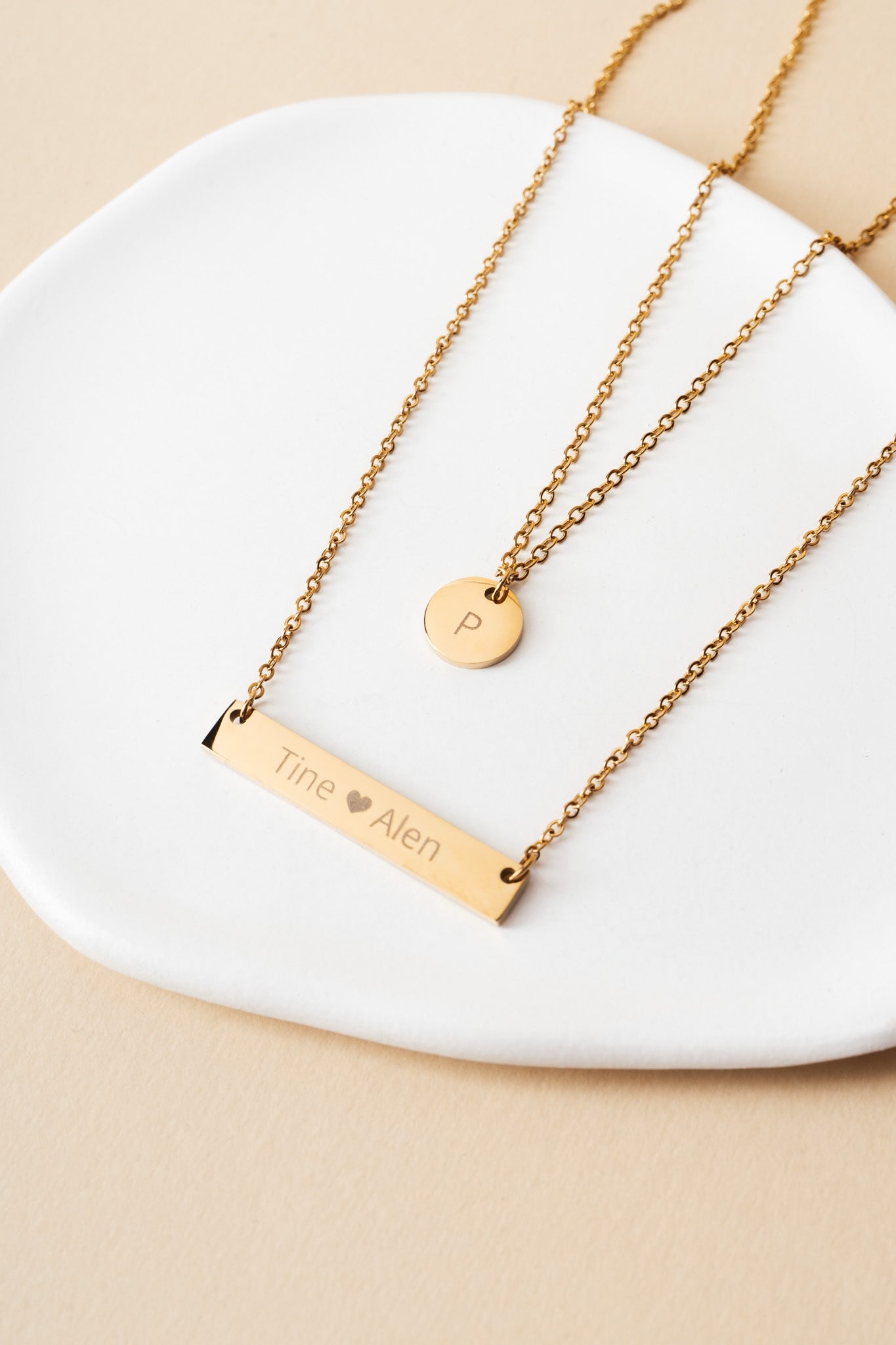'Origin Duo' Name Necklace