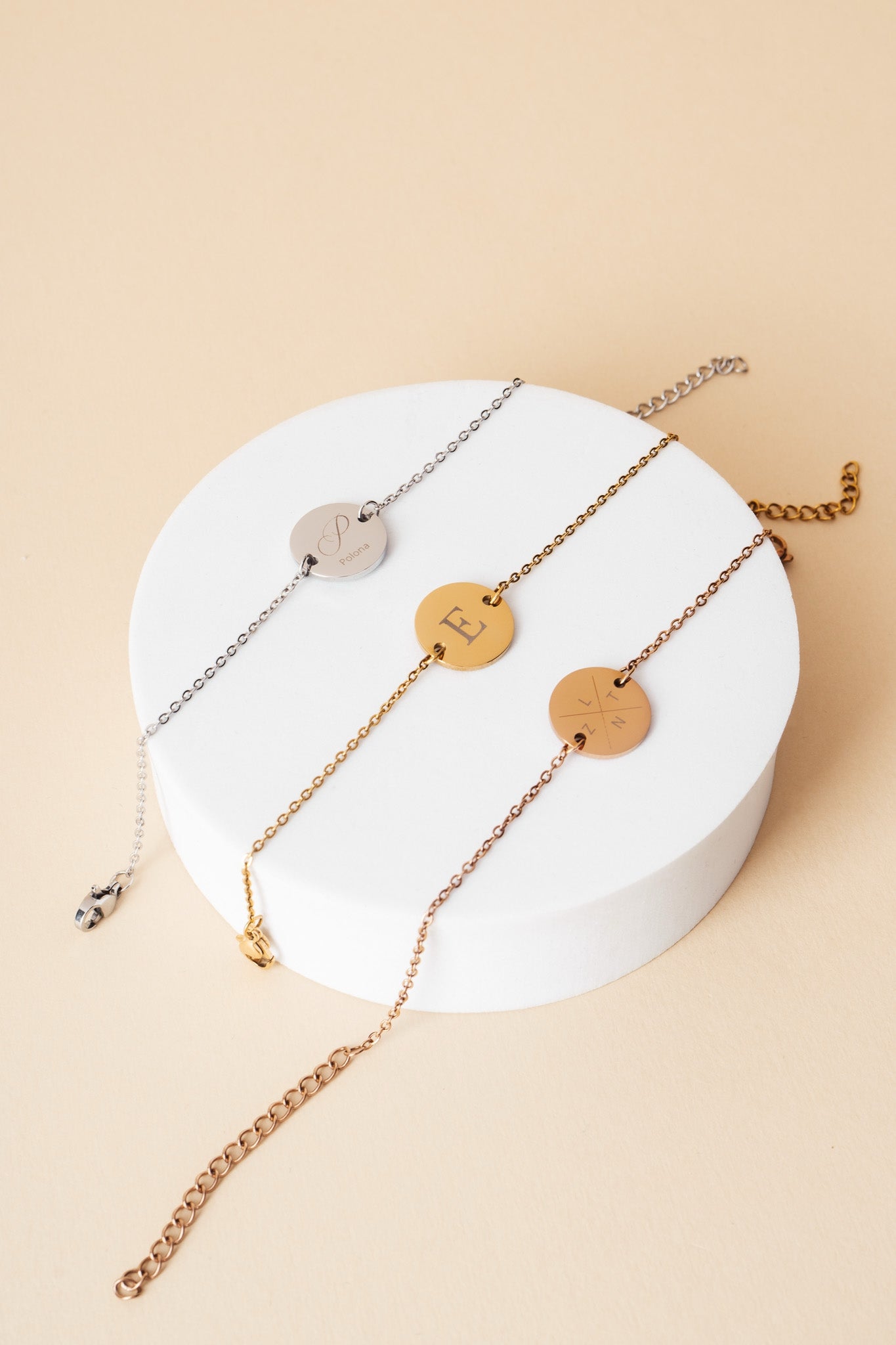 'Origin' Round Disk Bracelet