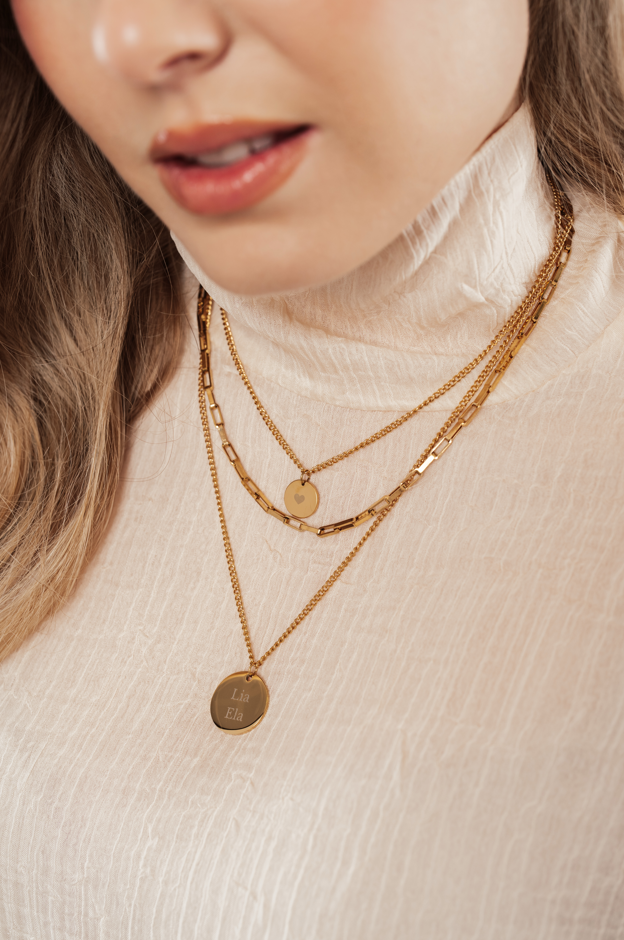 'Golden Cascade' Necklace