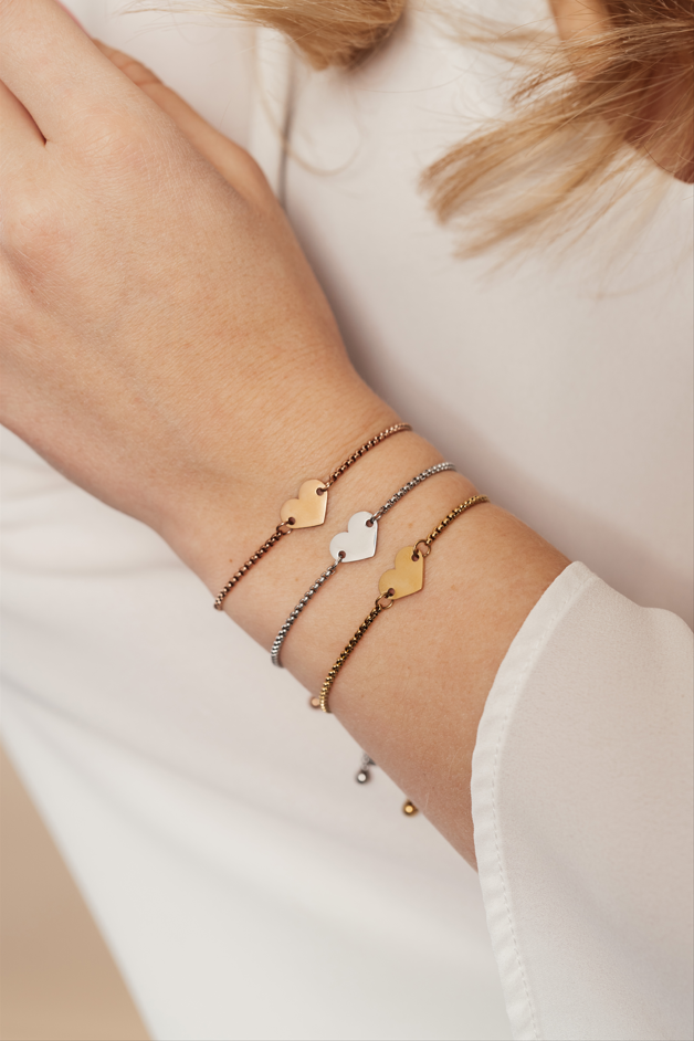 Origin 'Heart' Disk Bracelet